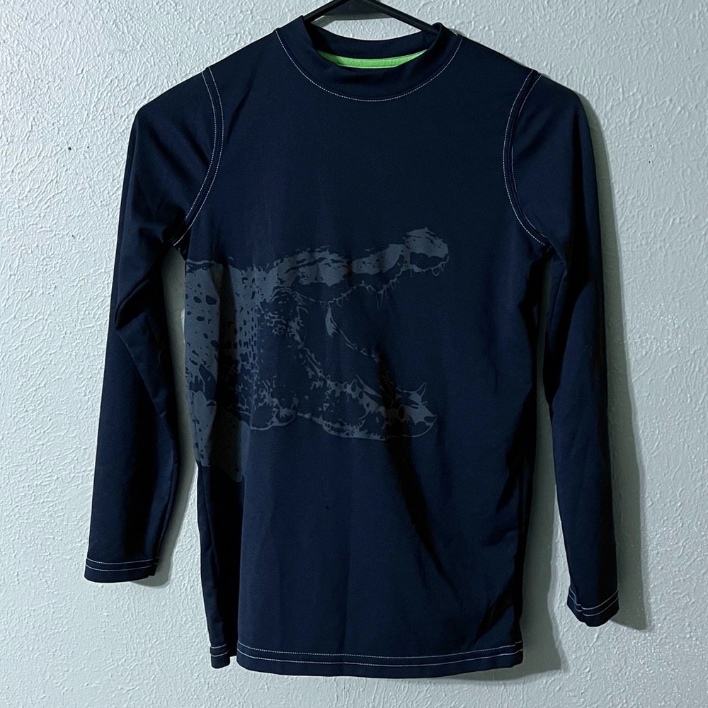 Magellan Adventure Gear Moisture Wicking Sun Protection Shirt Boys Medium EUC